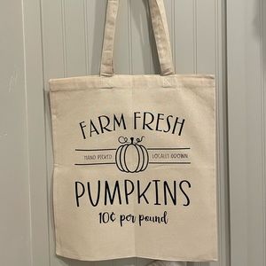 Farm Fresh Pumpkins tote